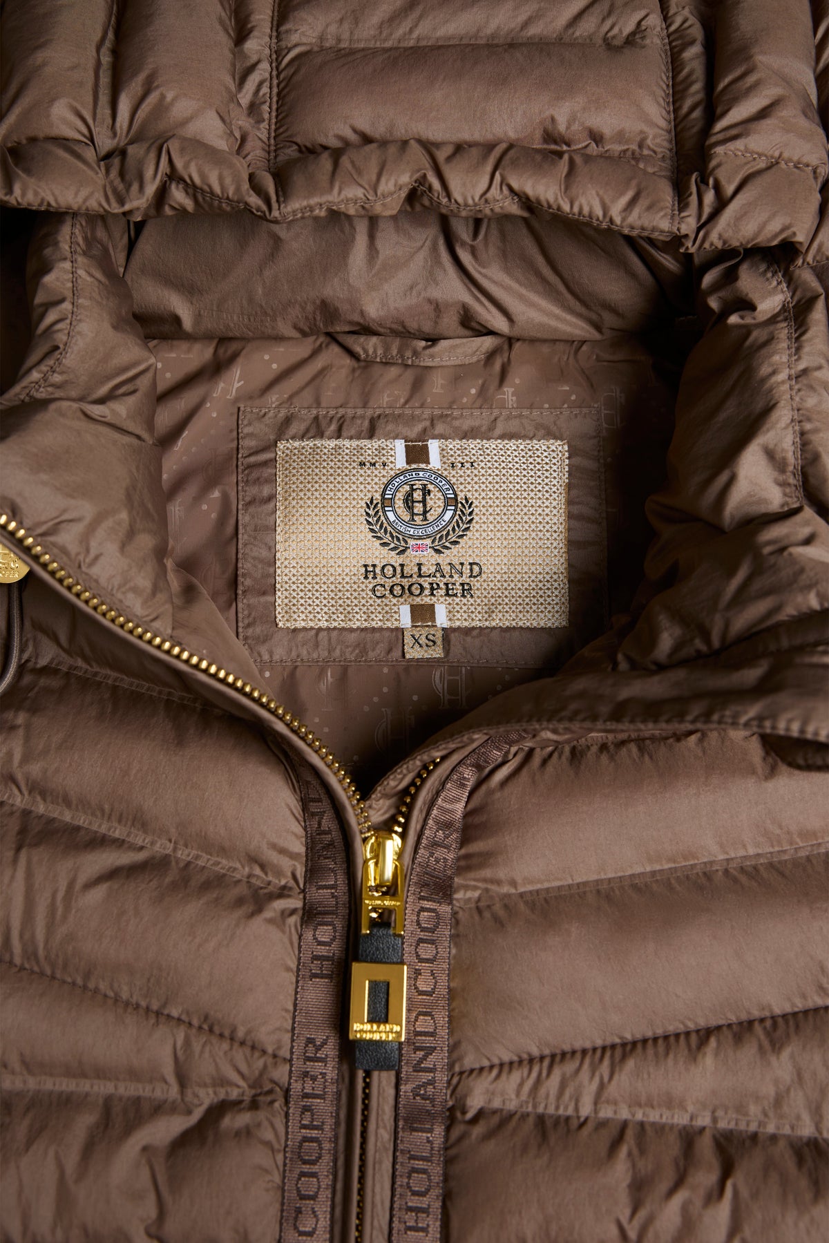 Lightweight Puffer Jacket (Chestnut)