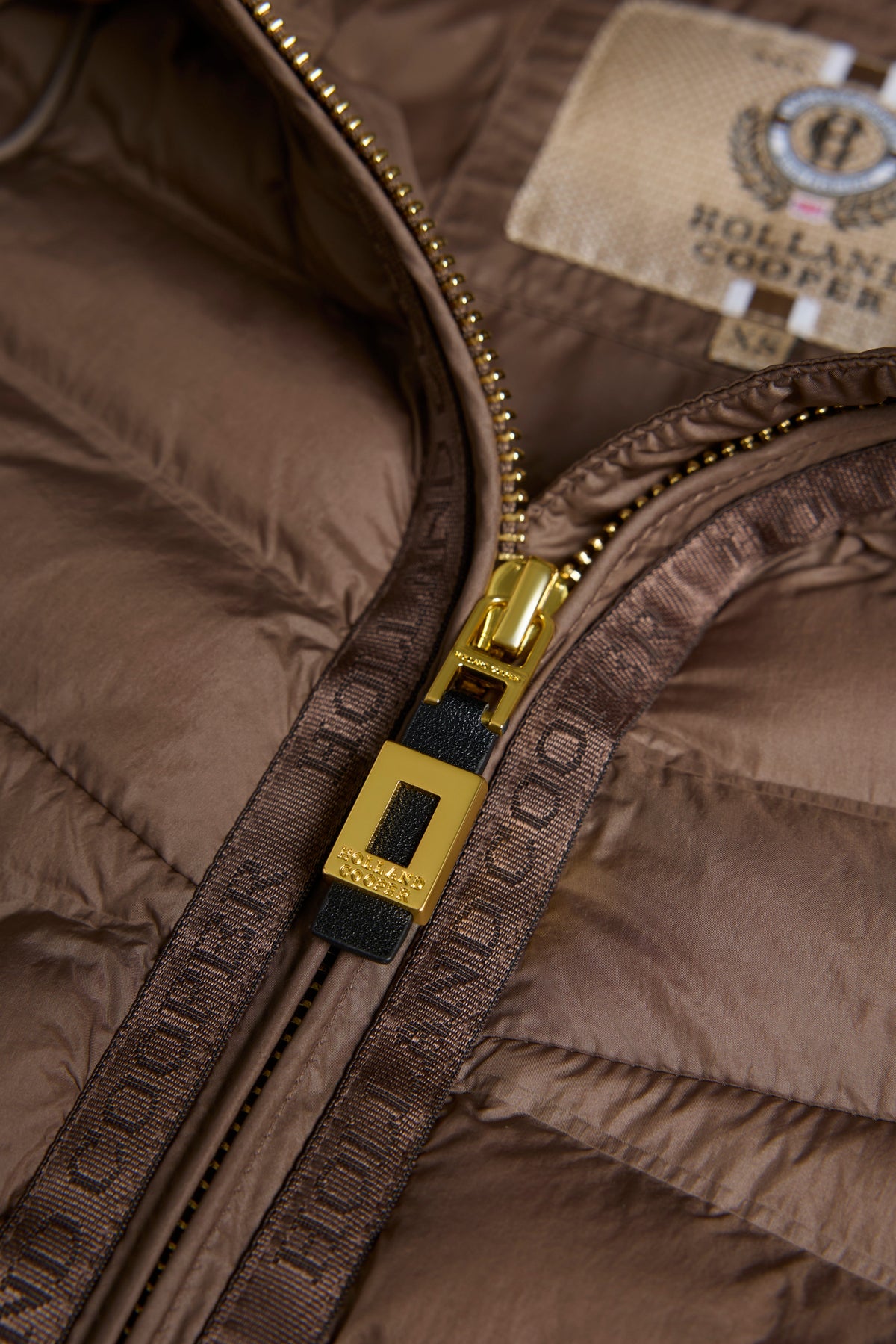 Lightweight Puffer Jacket (Chestnut)