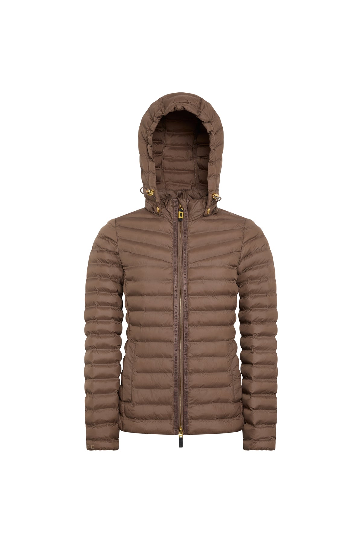Lightweight Puffer Jacket (Chestnut)
