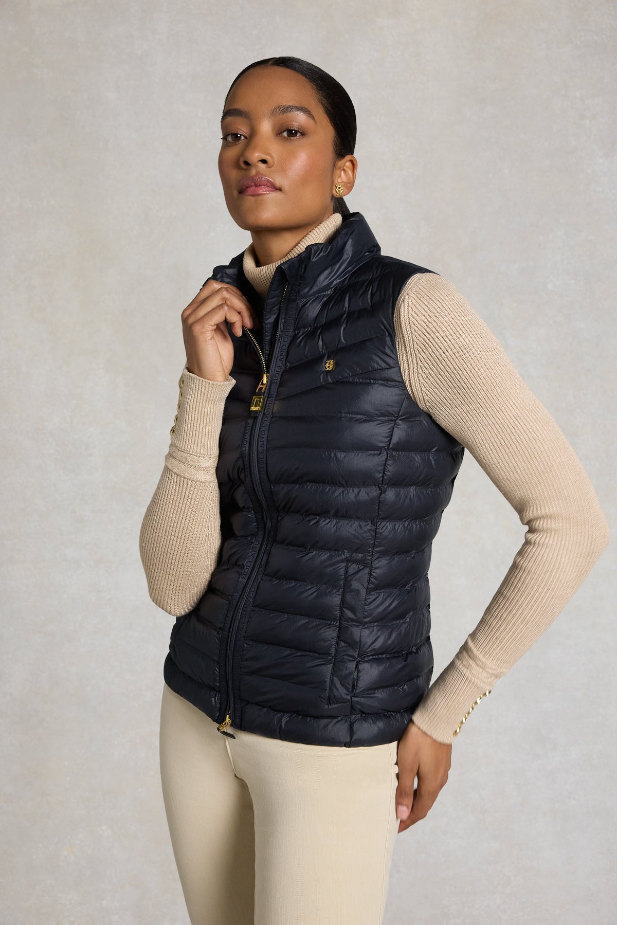 Lightweight Puffer Gilet (Ink Navy)