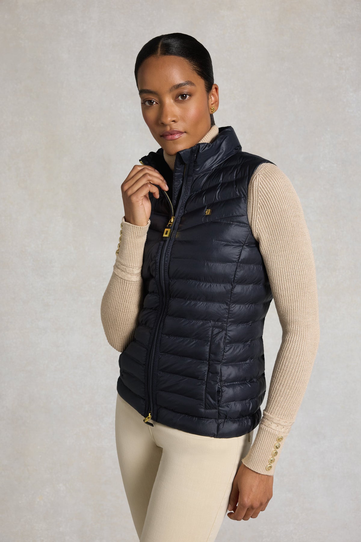 Lightweight Puffer Gilet (Ink Navy)