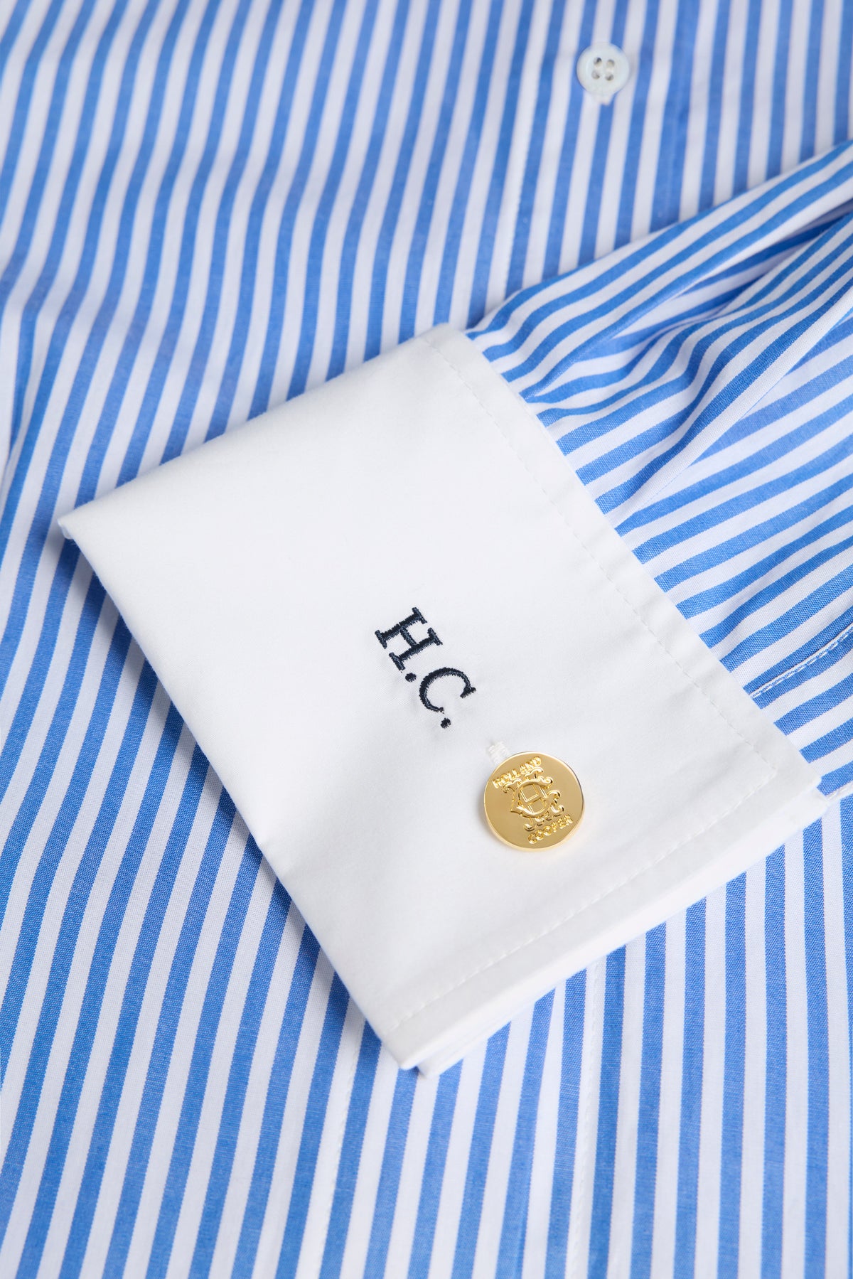 Louisa Shirt (Deep Blue Stripe)