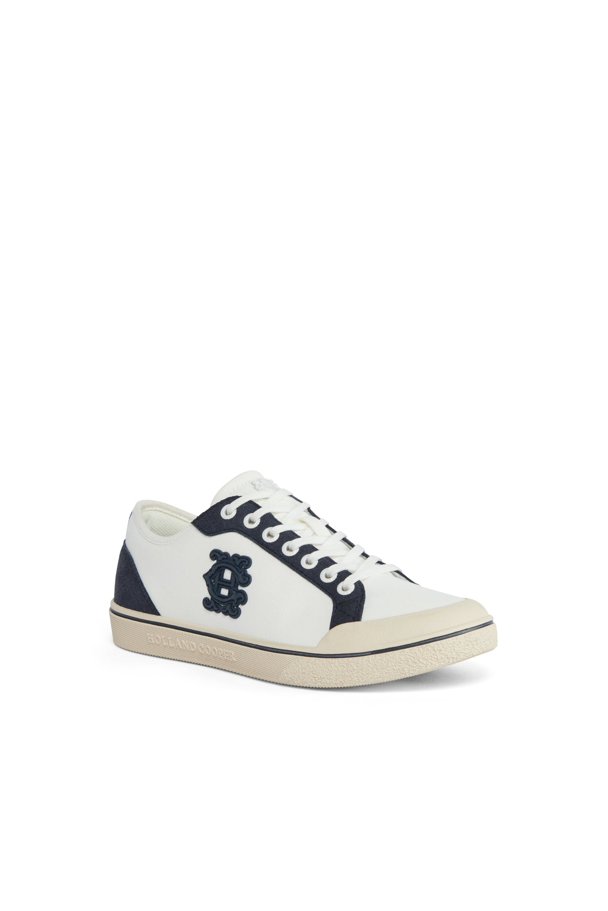 Mayfair Court Trainer (Off White Navy)