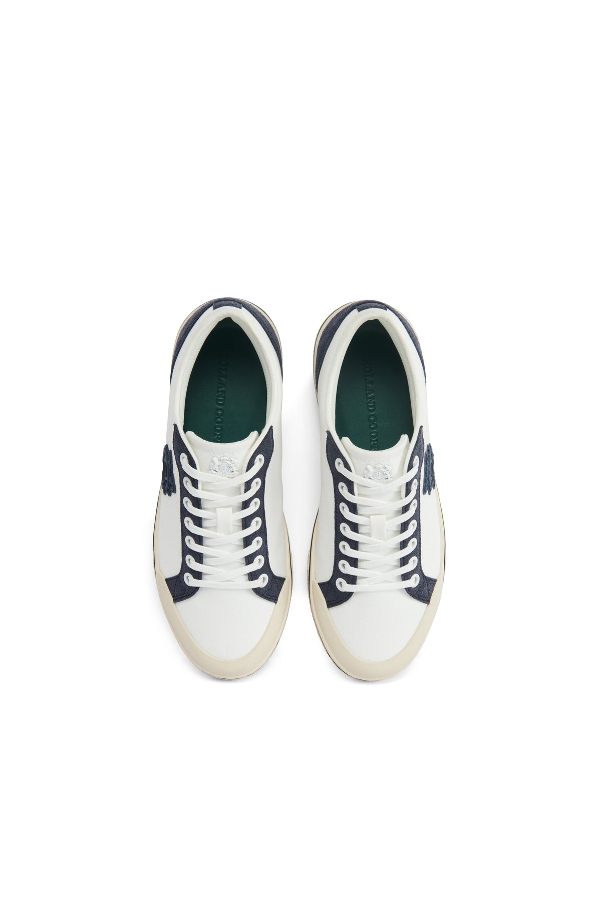Mayfair Court Trainer (Off White Navy)
