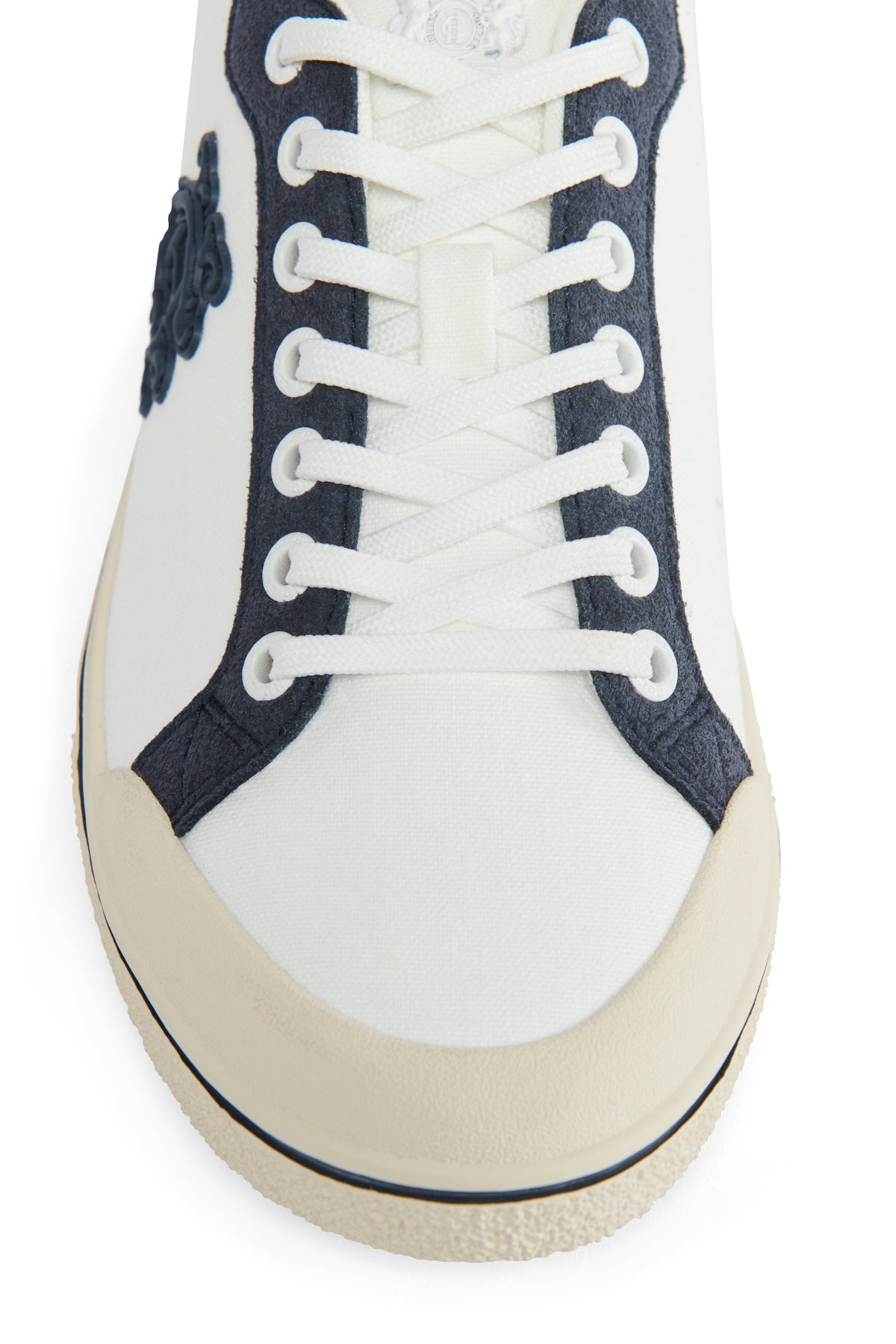 Mayfair Court Trainer (Off White Navy)