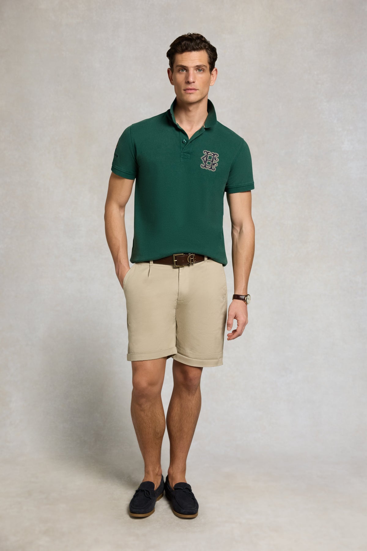Men's Chino Short (Light Stone)