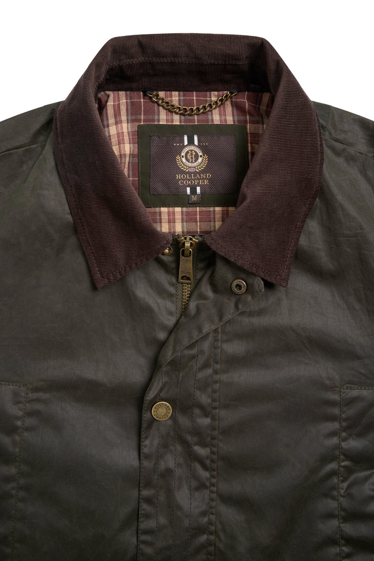 Men's Classic Wax Jacket (Moss Wax)