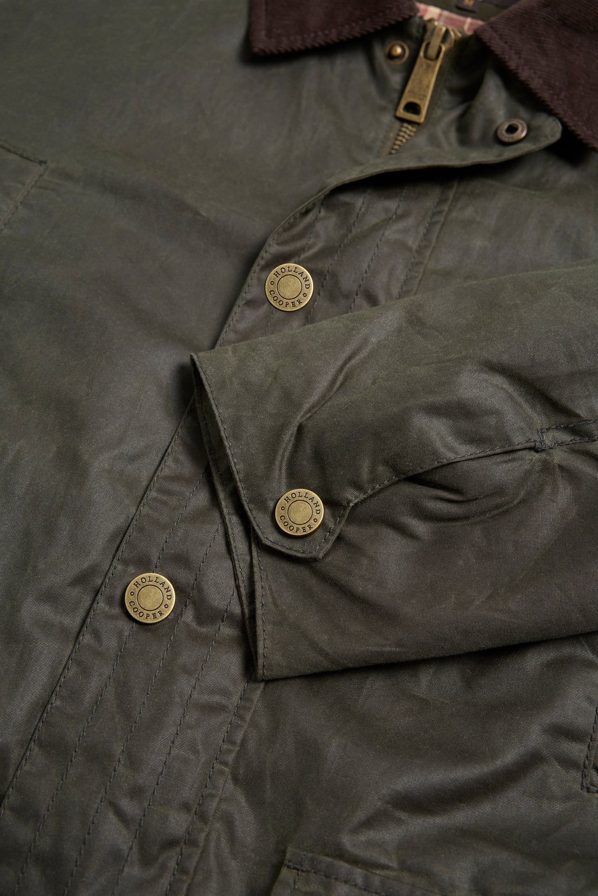 Men's Classic Wax Jacket (Moss Wax)