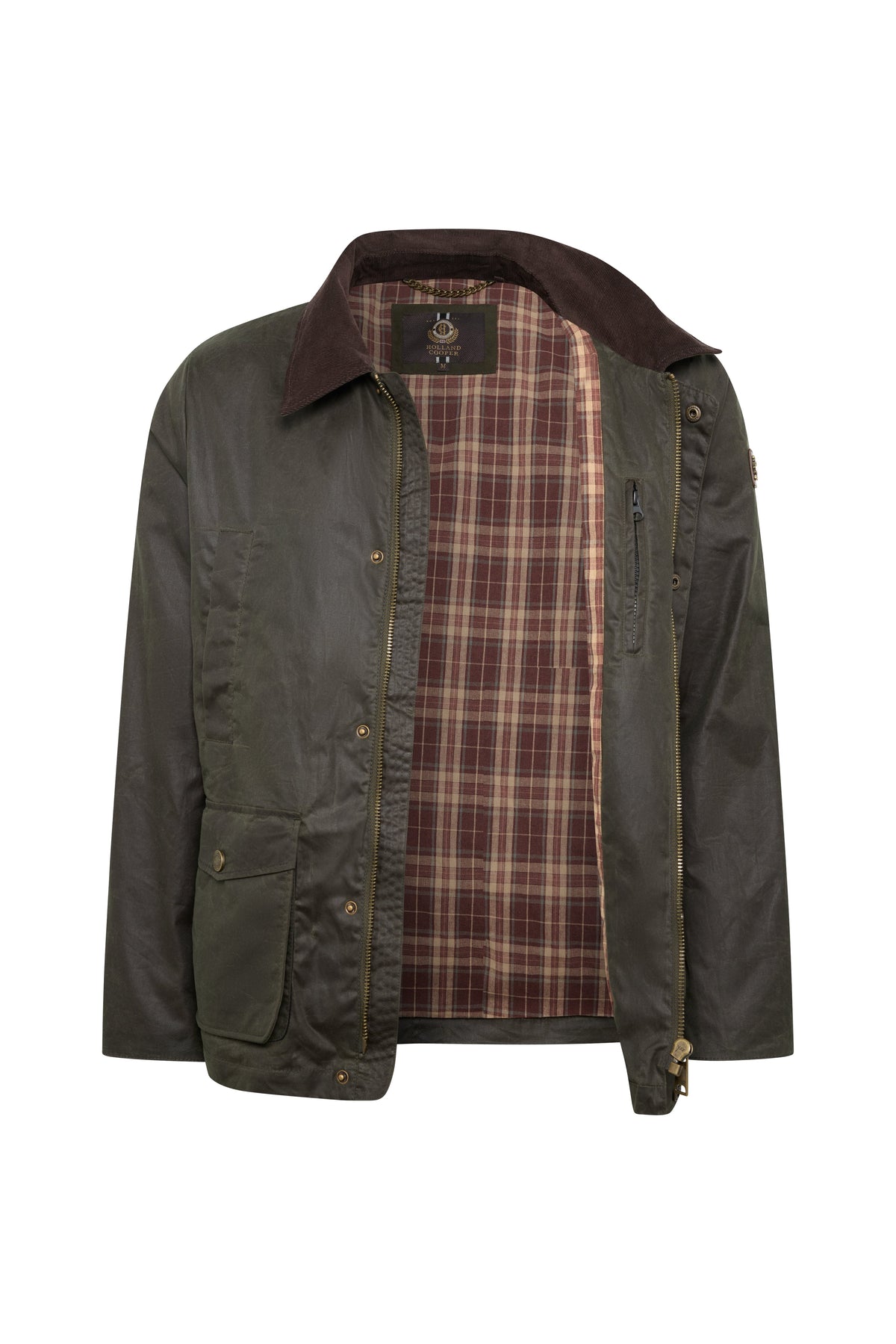 Men's Classic Wax Jacket (Moss Wax)