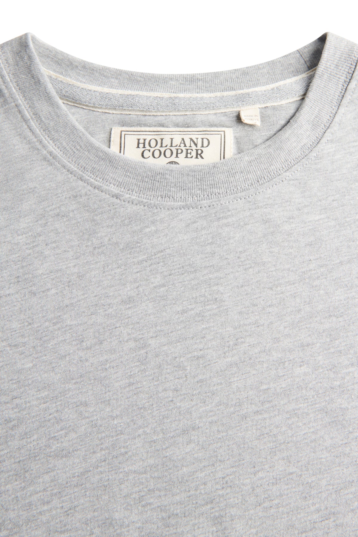 Men's Crew Neck T-Shirt (Grey Marl)