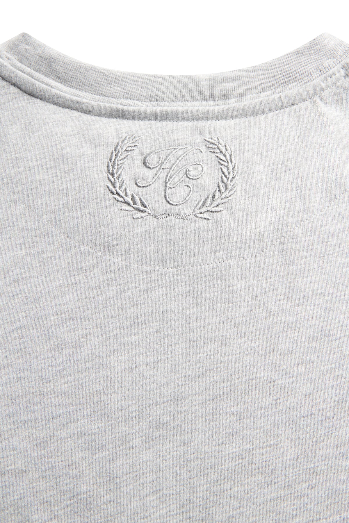 Men's Crew Neck T-Shirt (Grey Marl)