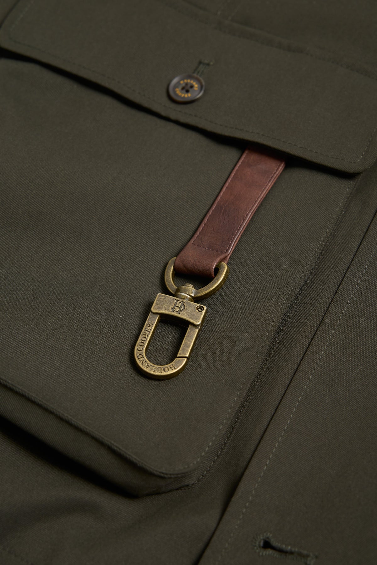 Men's Waterproof Field Coat (Khaki)