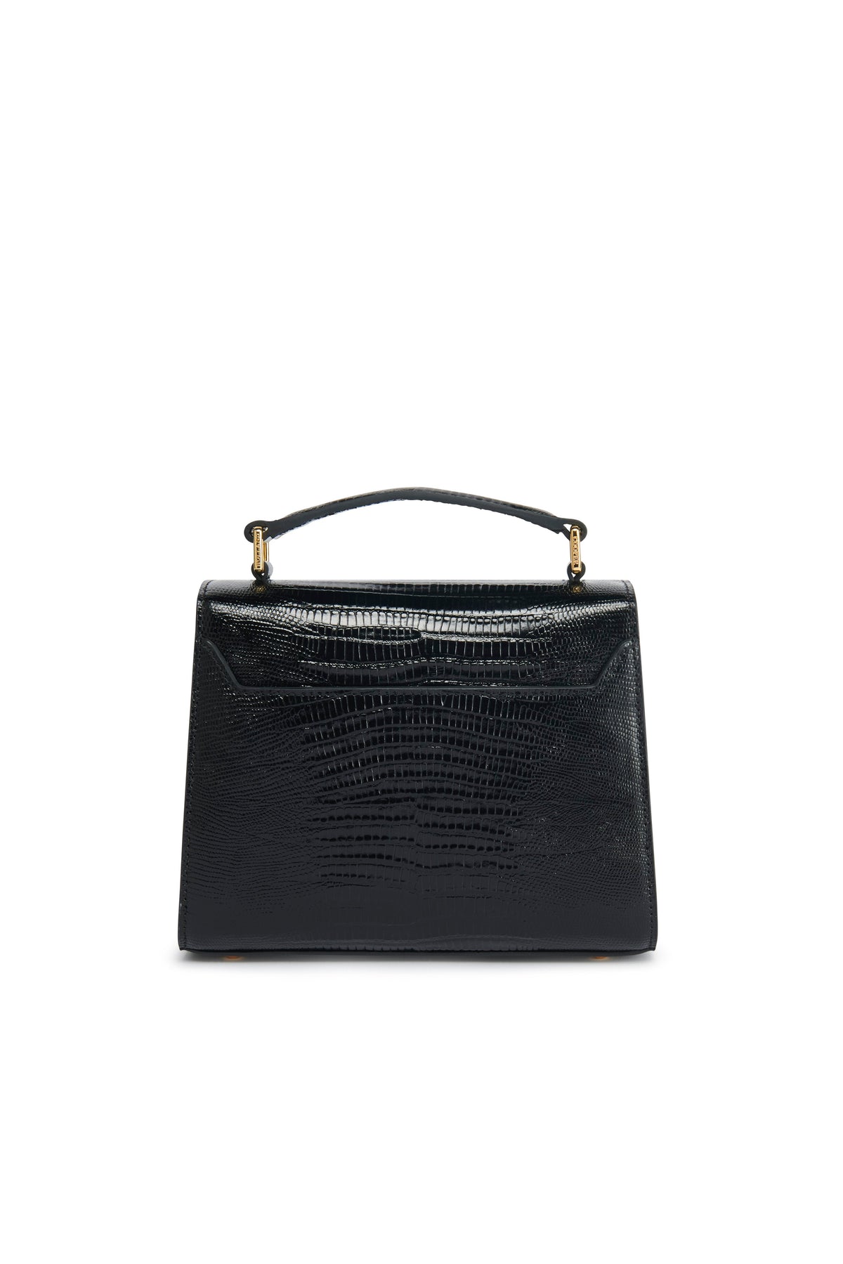 Mini Cheltenham Bag (Black Lizard)