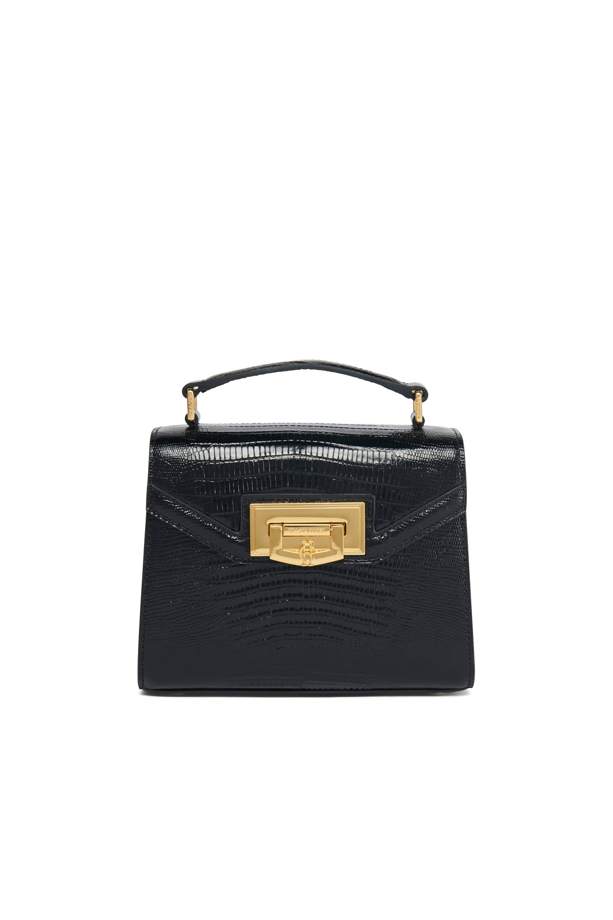 Mini Cheltenham Bag (Black Lizard)