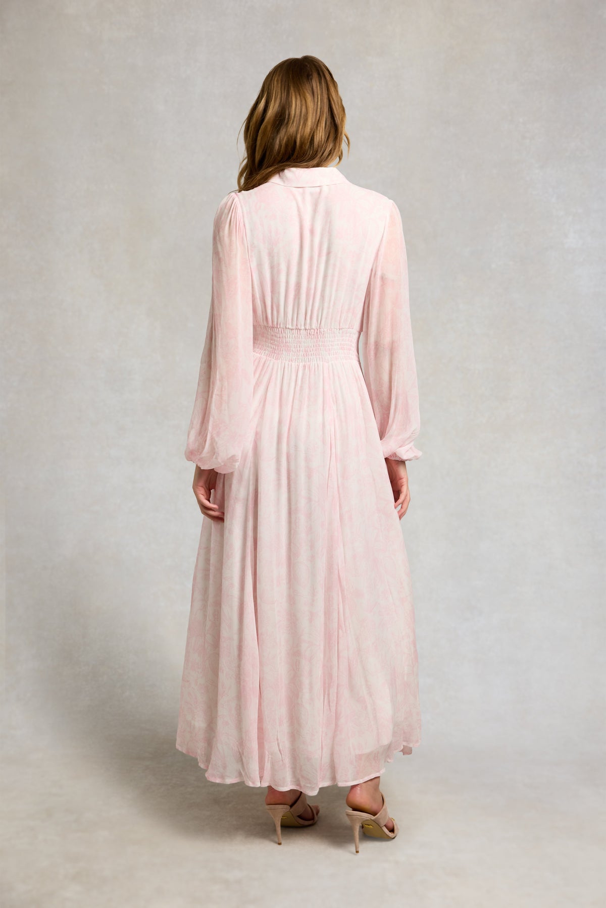 Paros Shirt Dress (Tropical Pink Paisley)