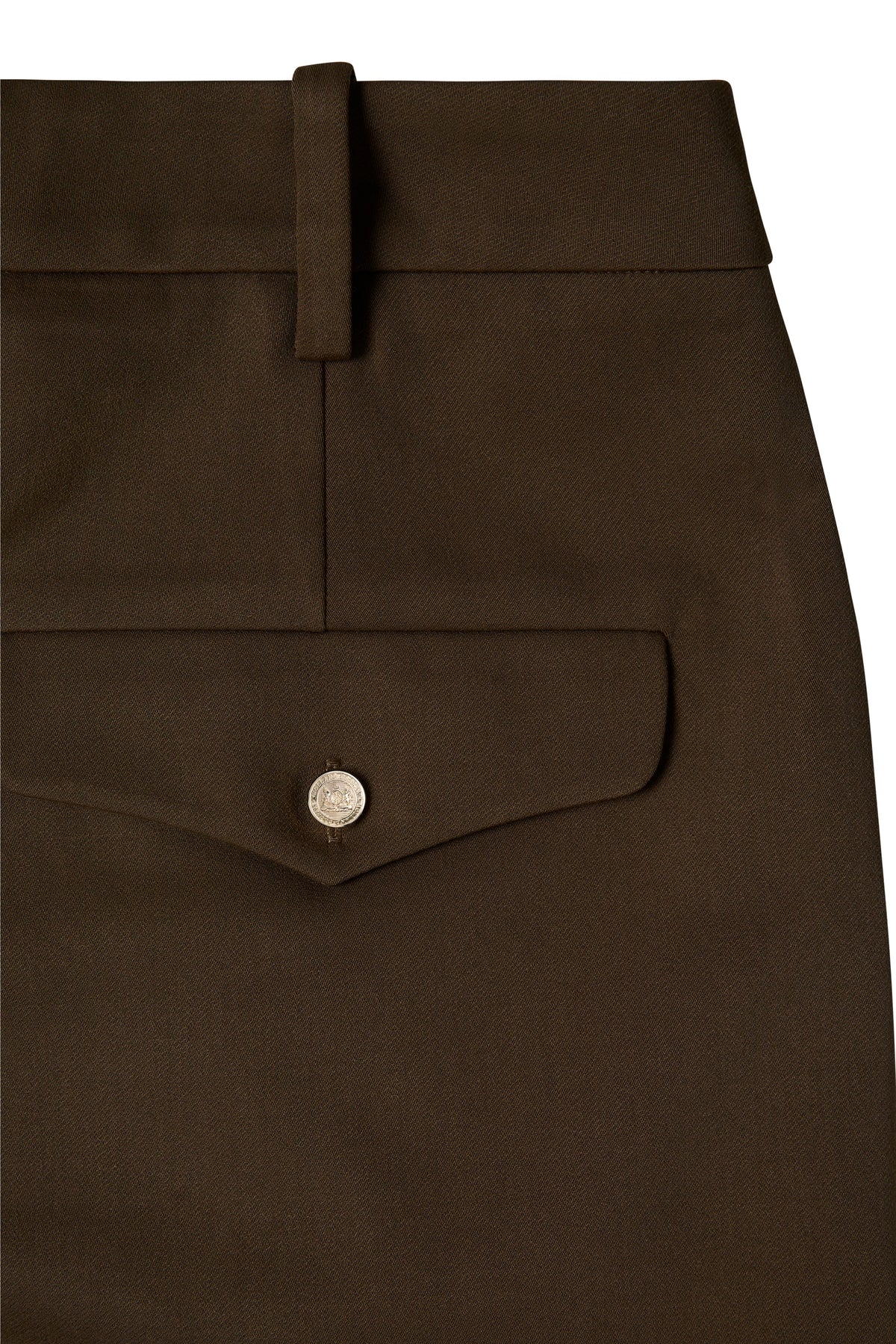 Pleated Wide Leg Short (Mushroom)
