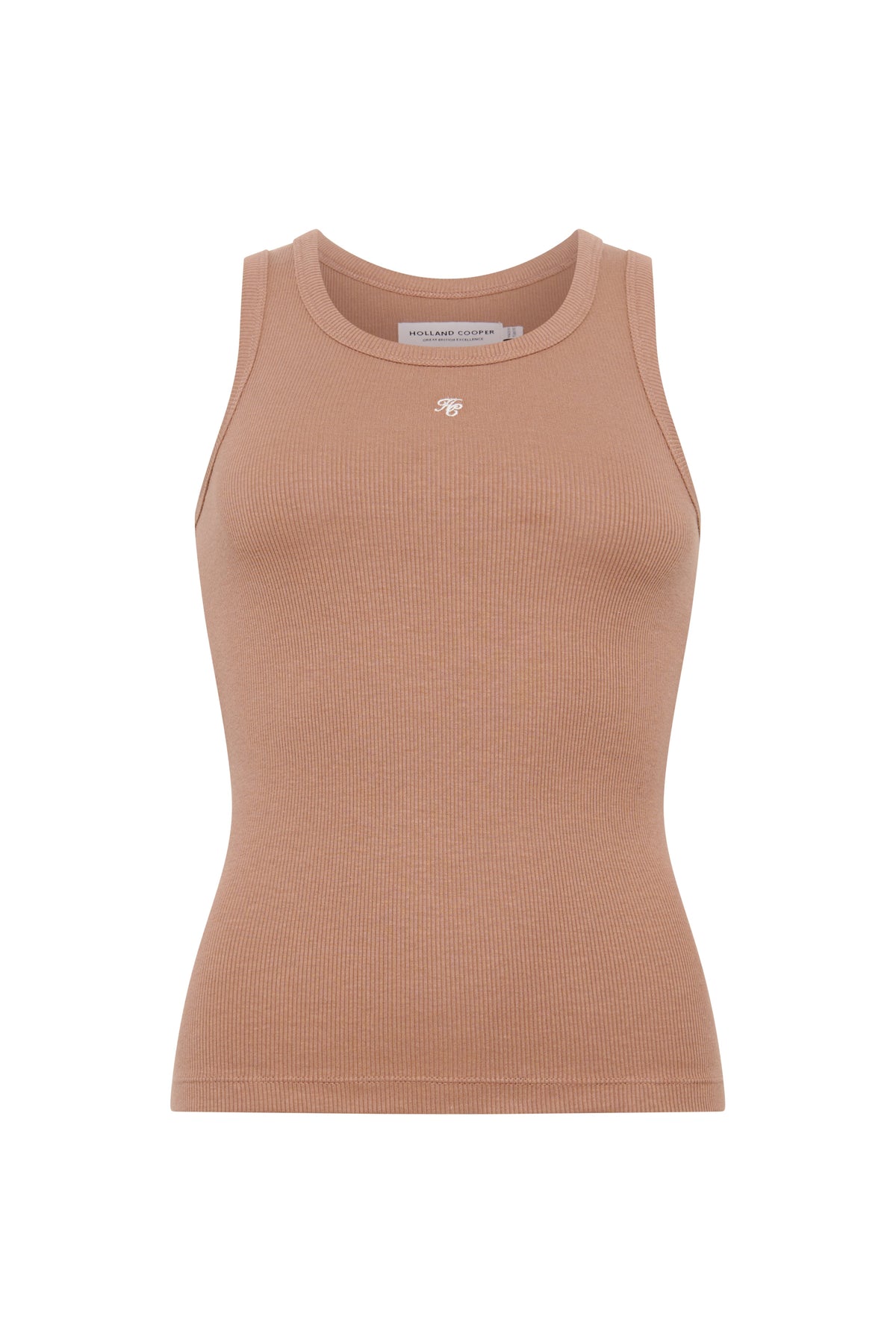 Rebecca Rib Tank (Latte)