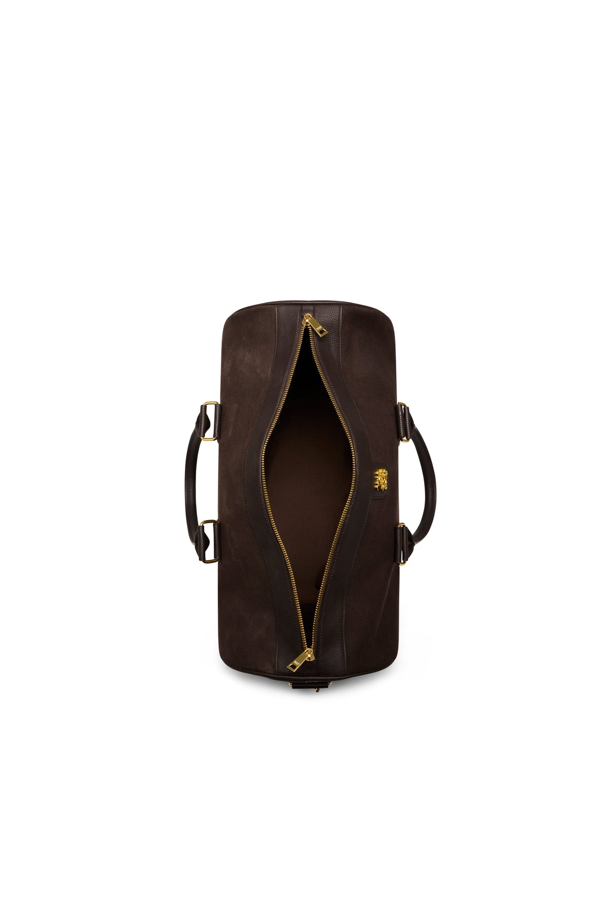 Regency Holdall (Dark Chocolate Suede)