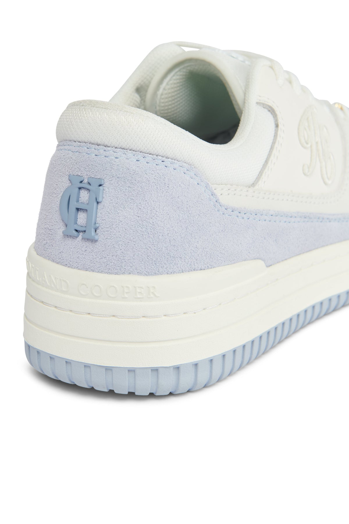 Retro Trainer (Cream Smokey Blue)
