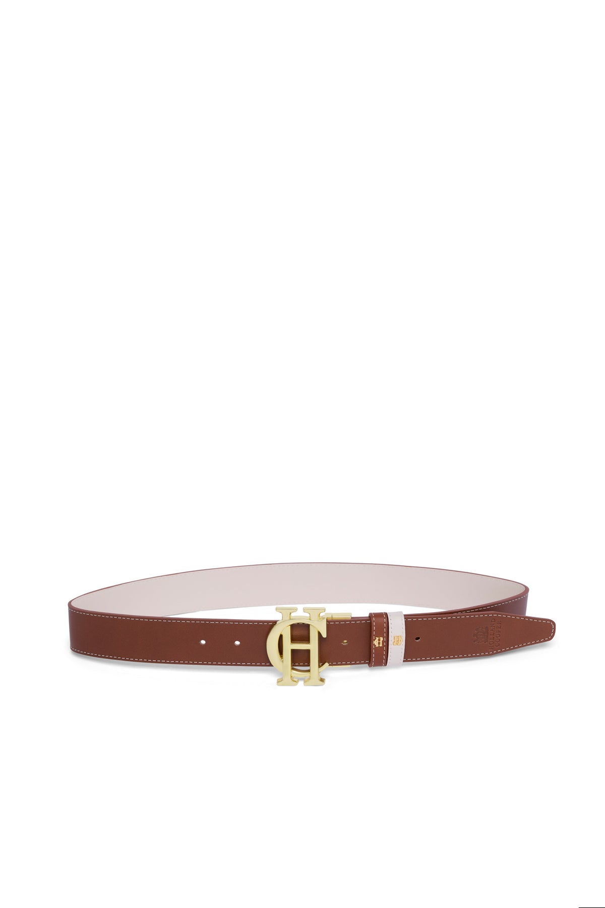 Reversible Classic Belt (Cream Tan)