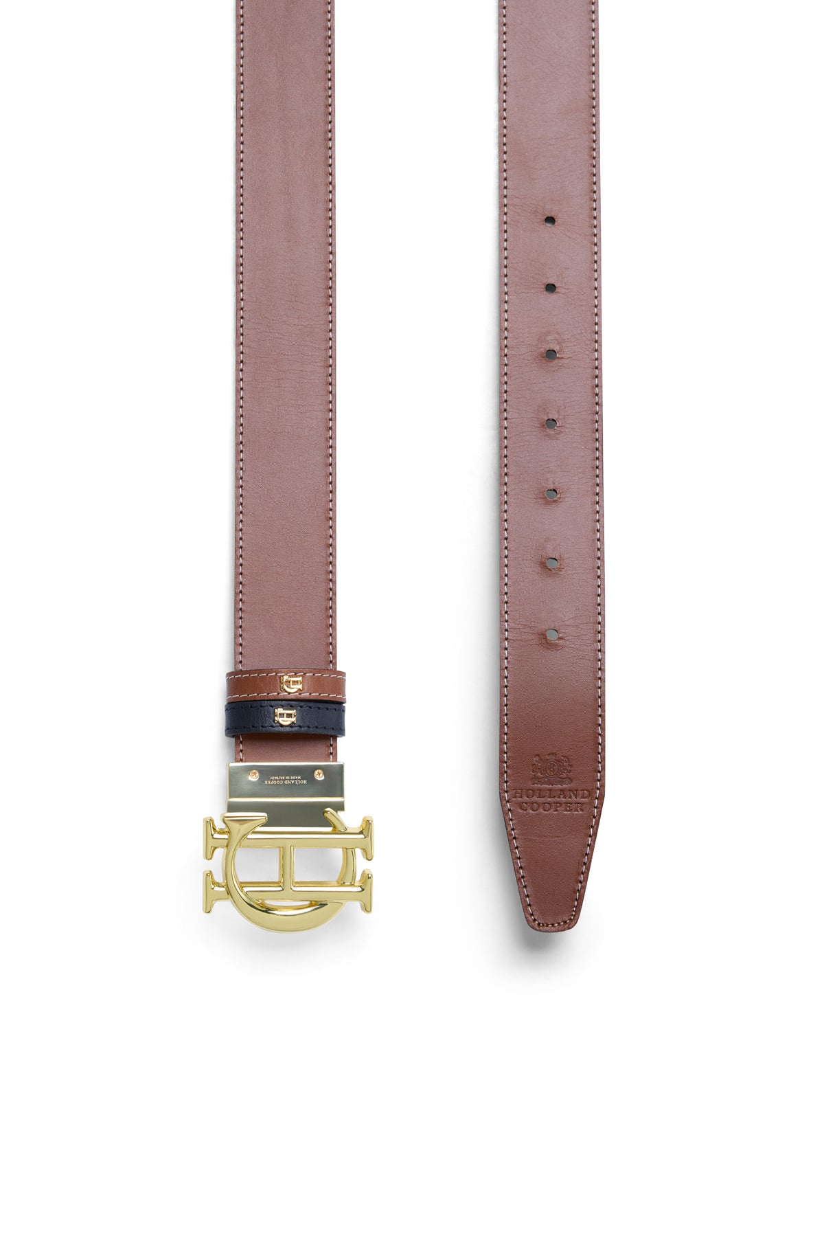 Reversible Classic Belt (Black Tan)