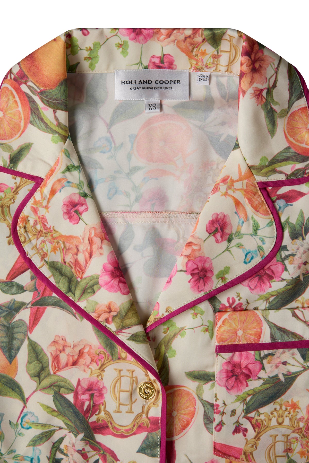 Satin Summer Pyjama Set (The Orangery)