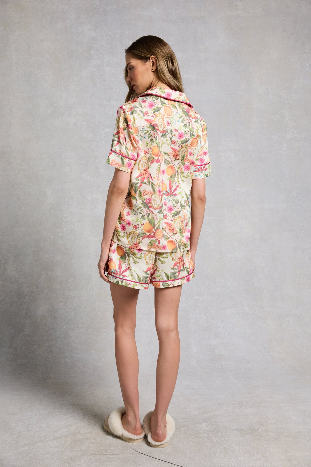 Satin Summer Pyjama Set (The Orangery)