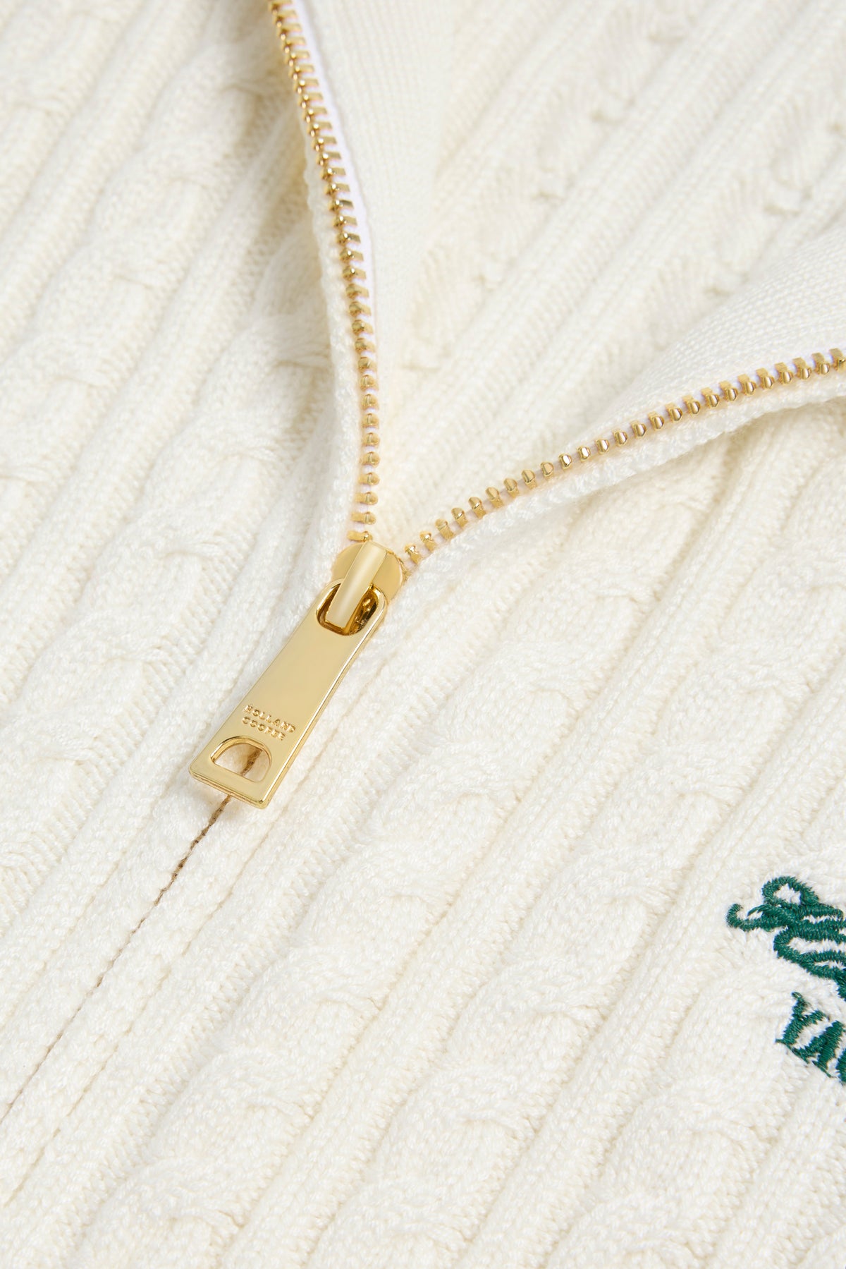 Seattle Zip Through Cardigan (Natural)