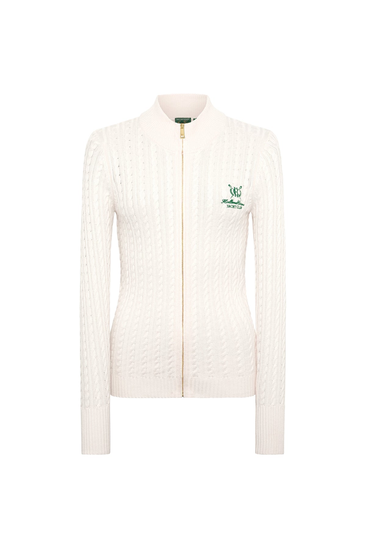 Seattle Zip Through Cardigan (Natural)