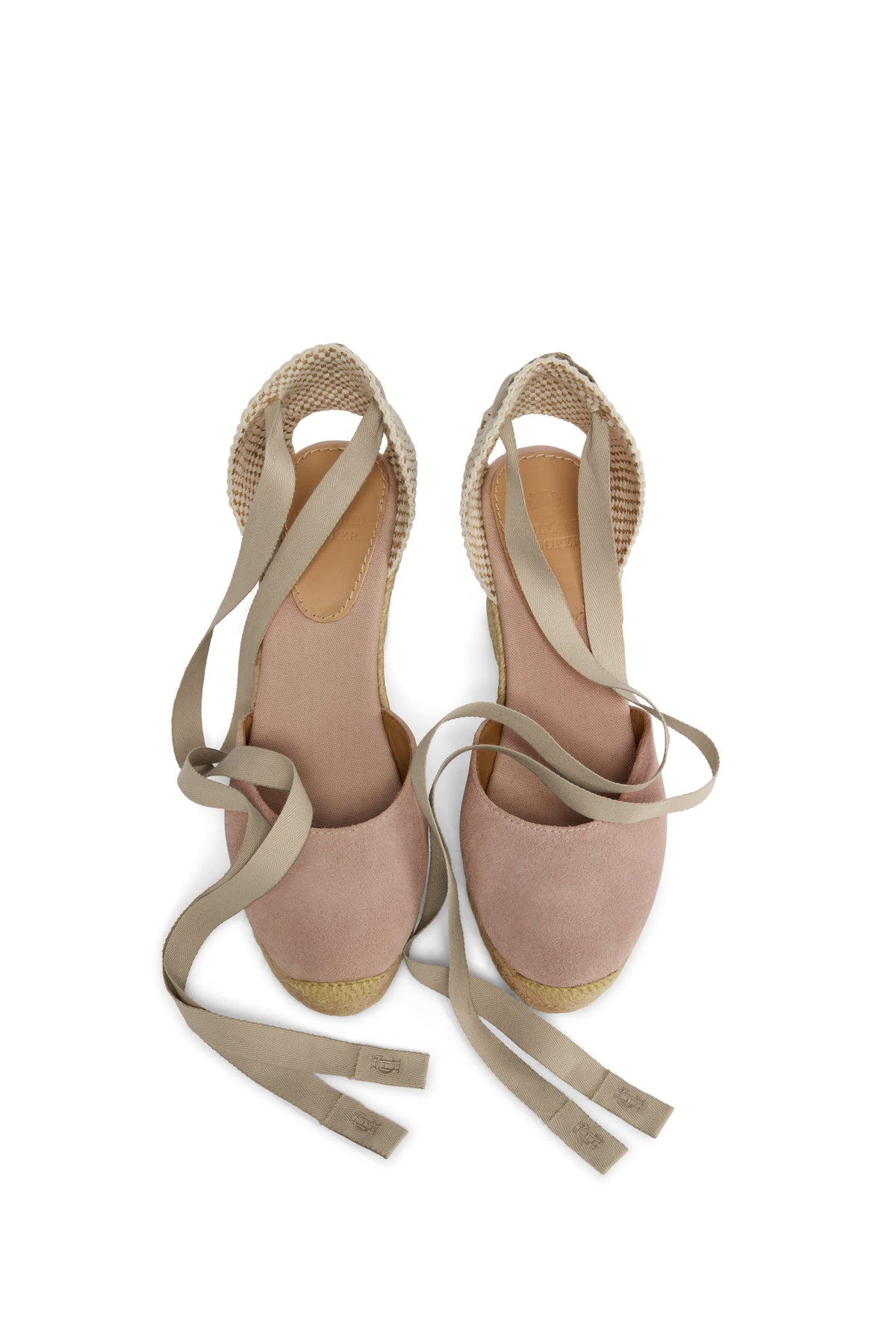 Seville Wedge Espadrille (Blush Pink)