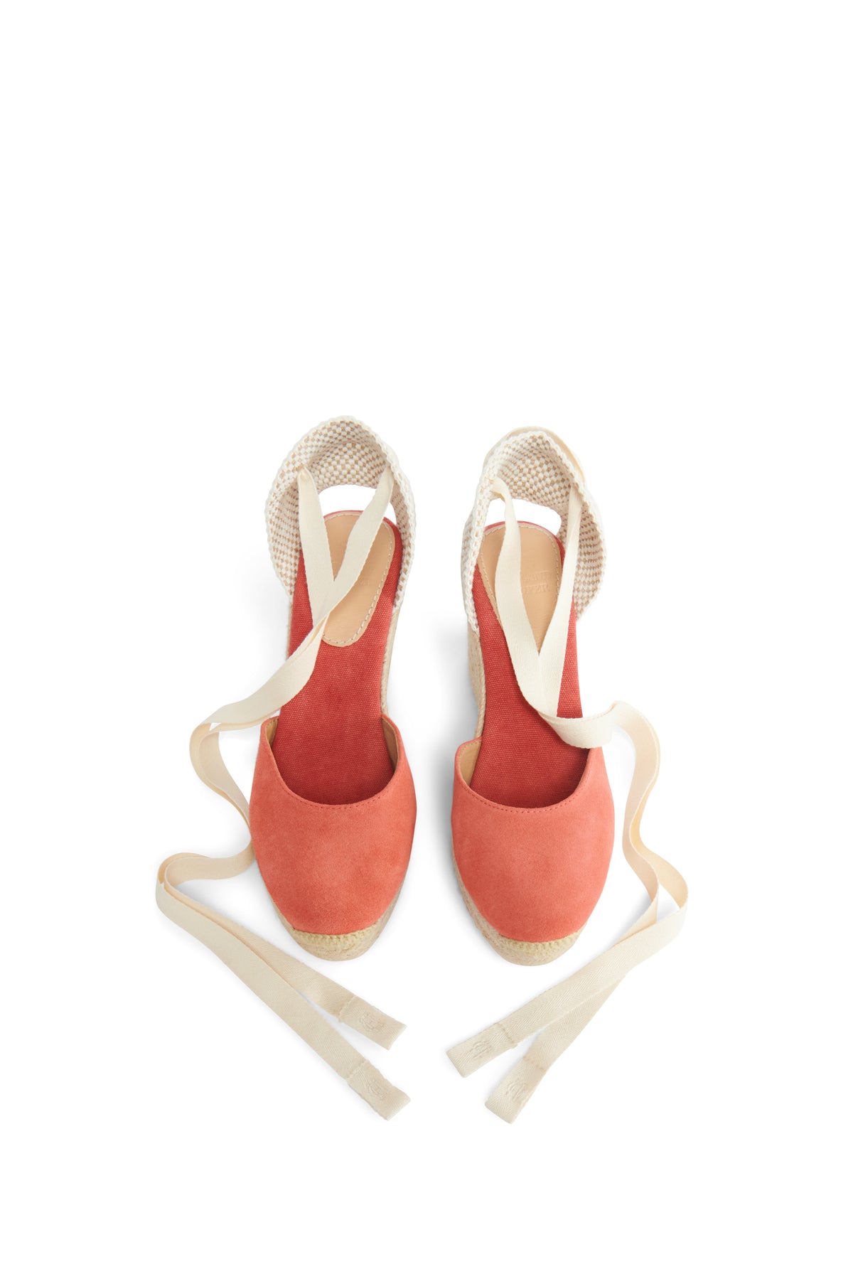 Seville Wedge Espadrille (Coral)