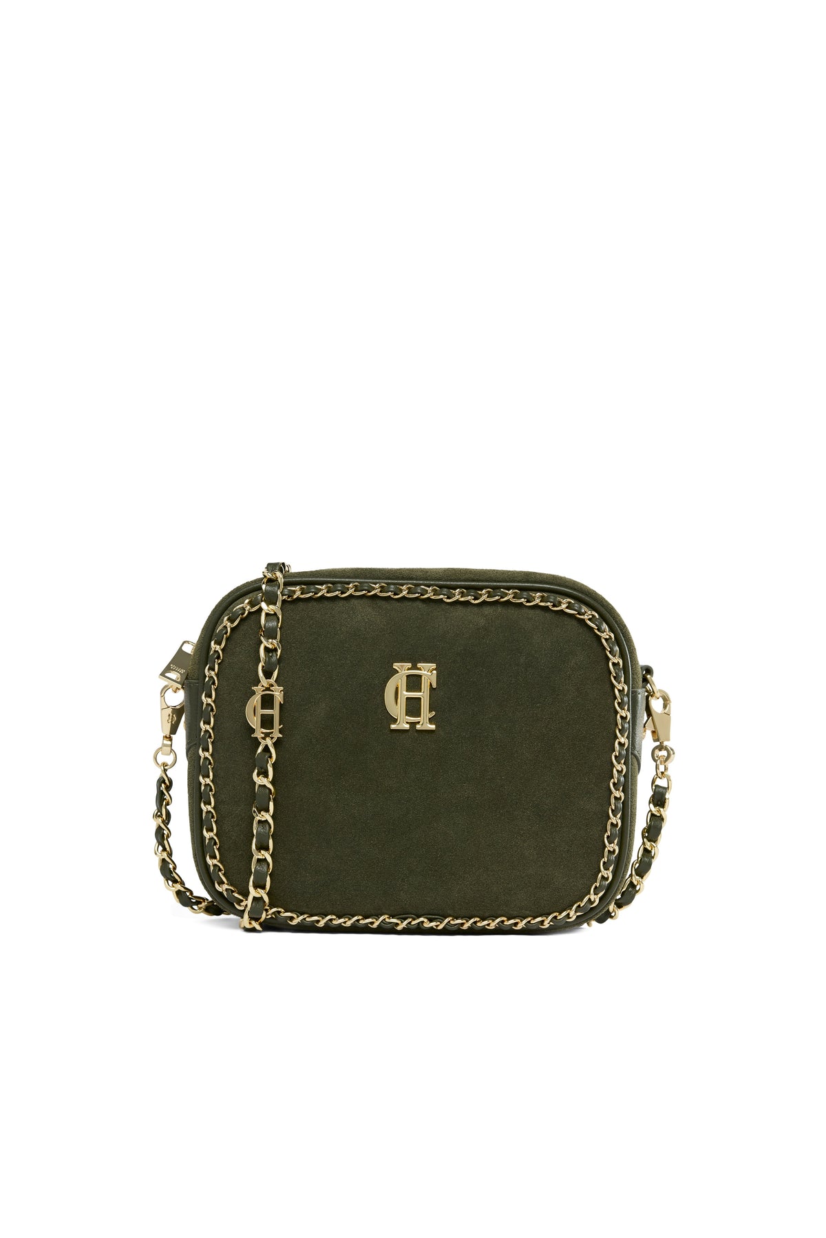 Soho Camera Bag (Olive Suede)