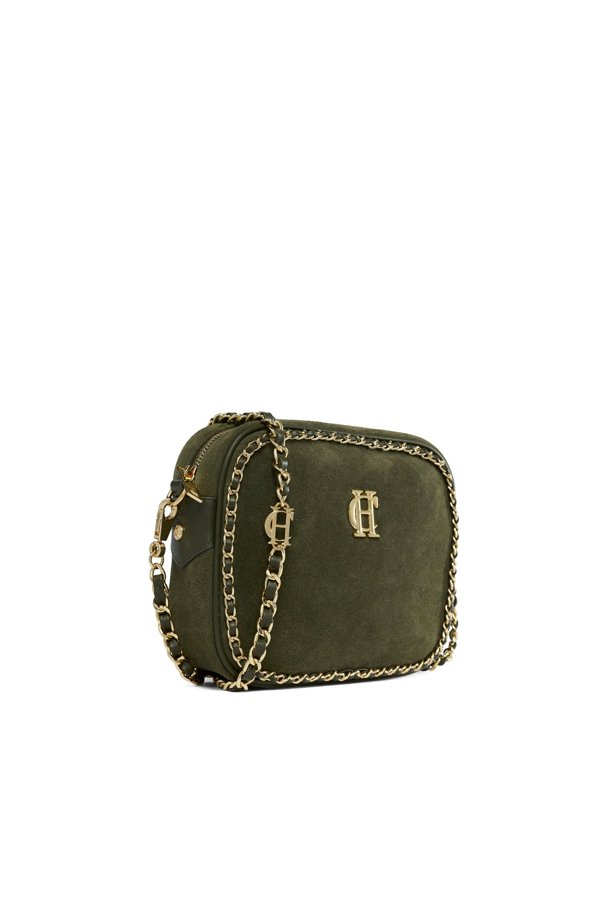 Soho Camera Bag (Olive Suede)