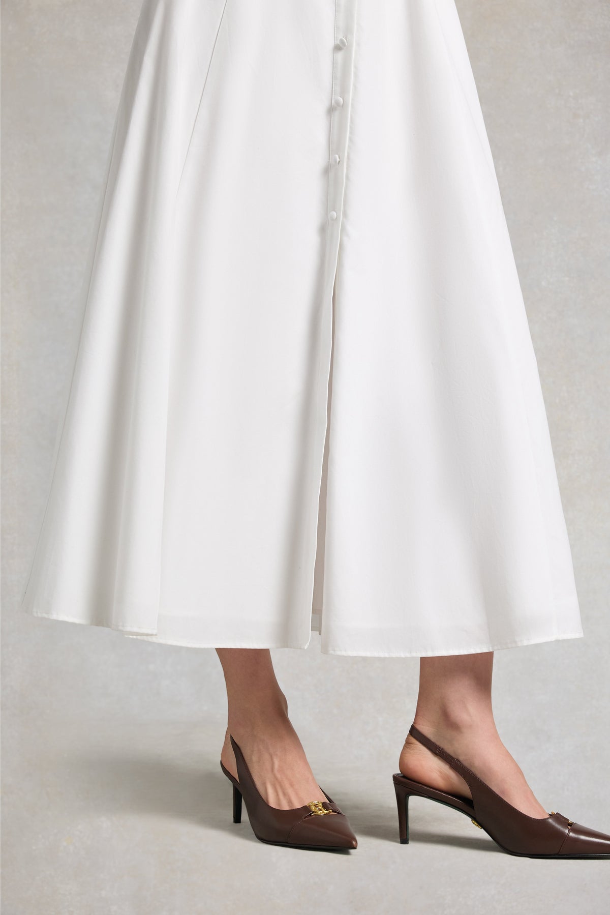 Wear All Day Monroe Slingback (Chocolate Leather)