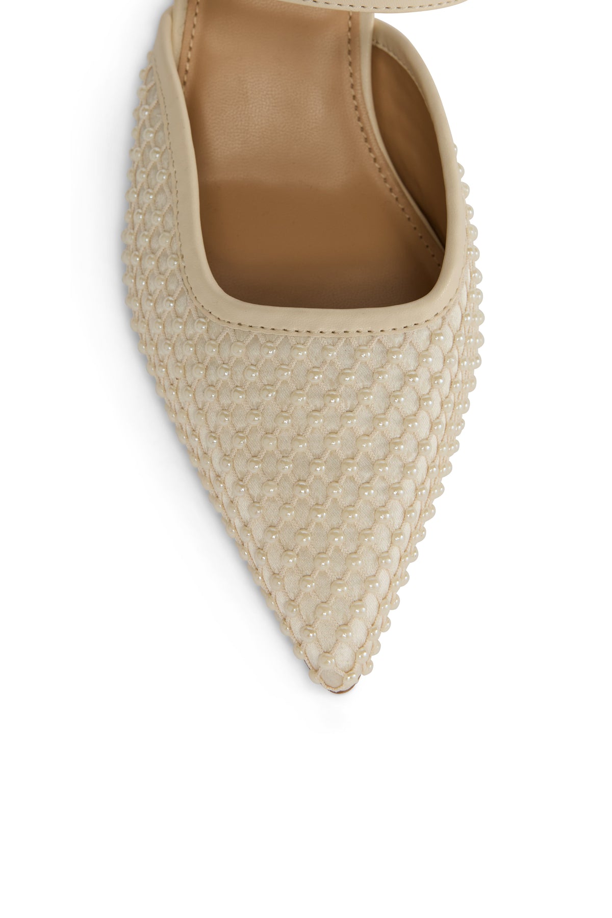 Wear All Day Vienna Pearl Heel (Champagne Pearl)