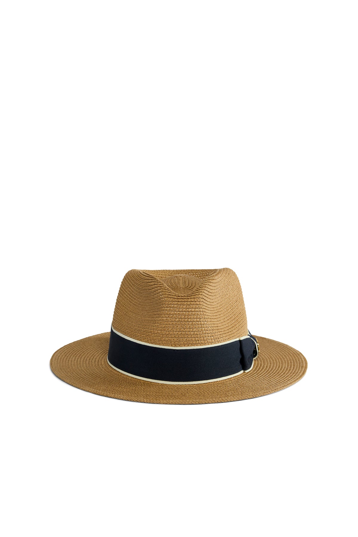 Francesca Hat (Camel Navy Bow)