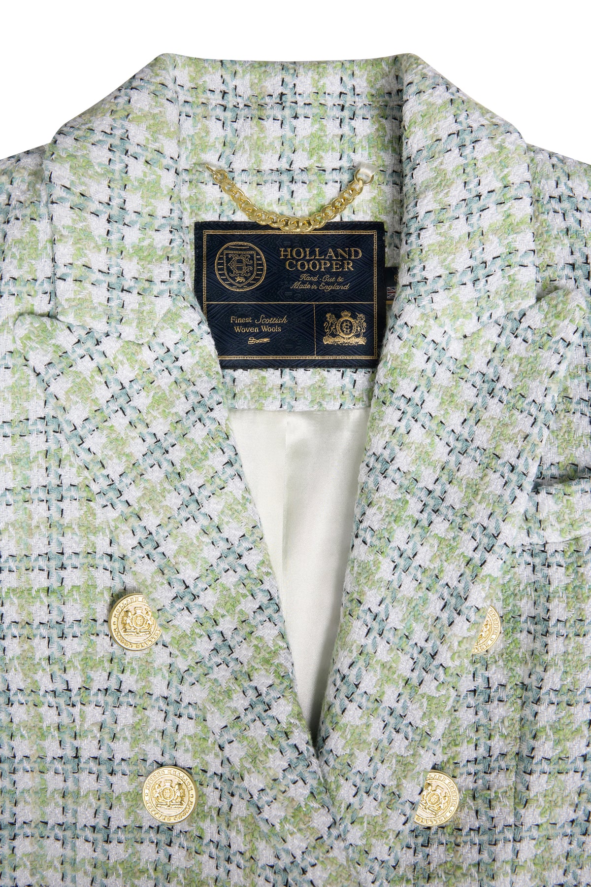 Knightsbridge Blazer (Darwin Green Boucle)