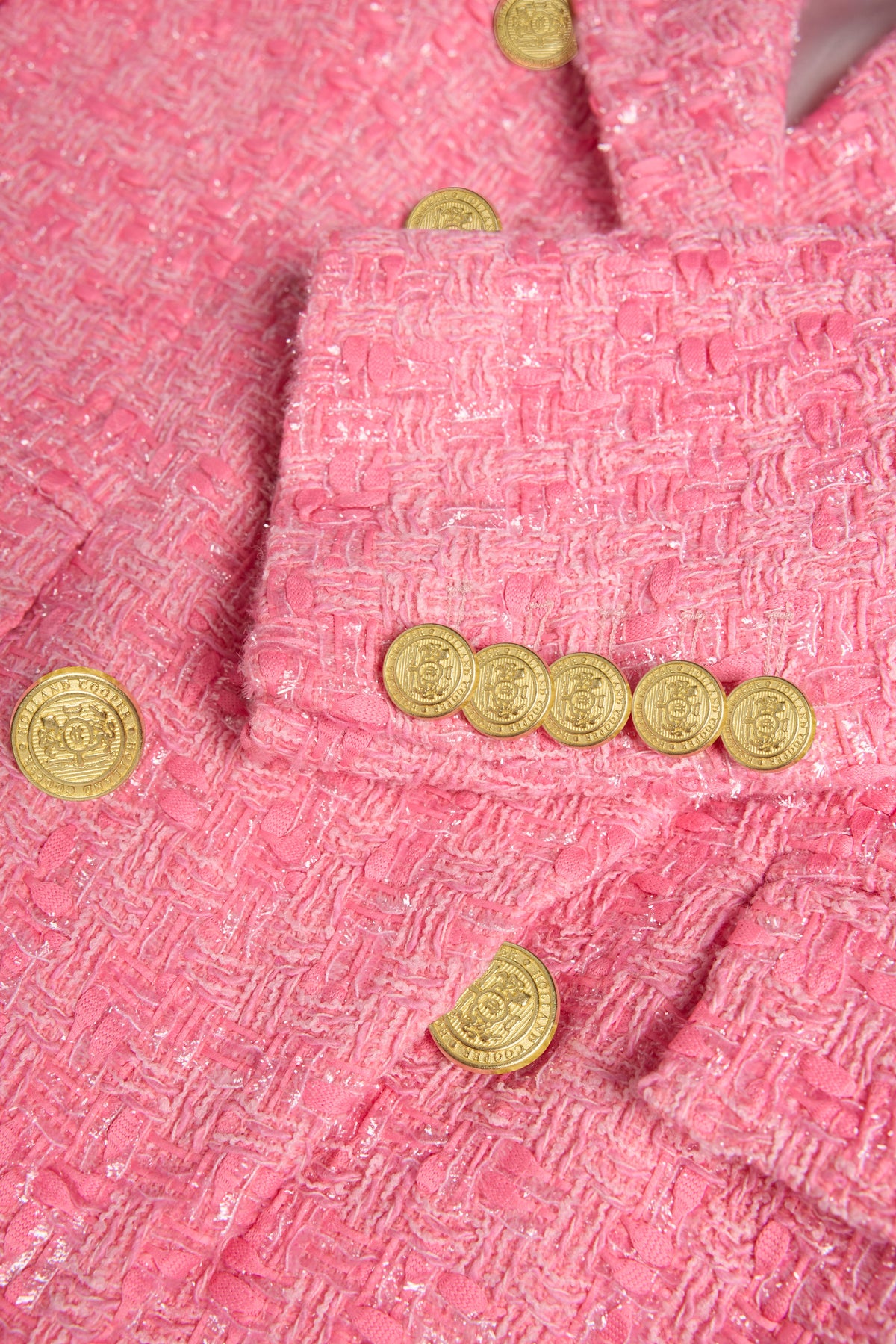 Knightsbridge Blazer (Pink Pop Boucle)