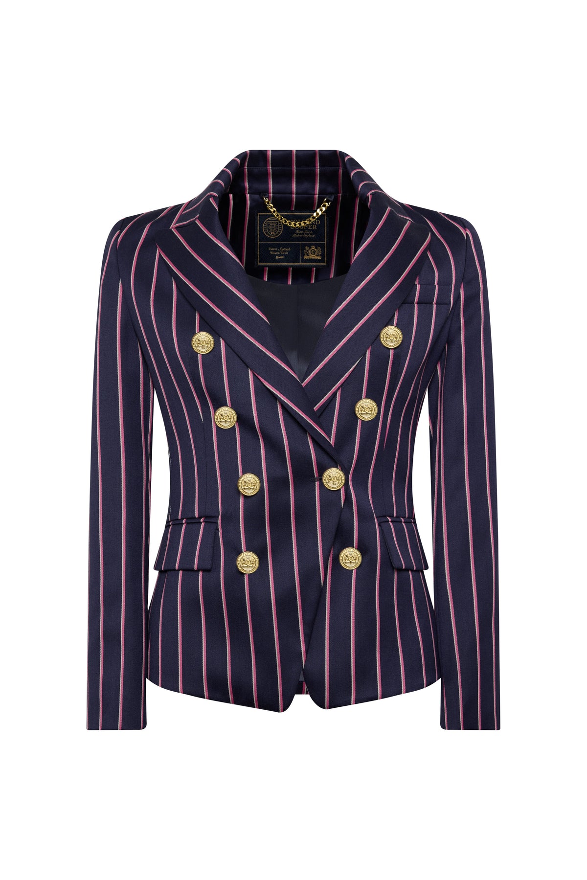 The Navy Pink Knightsbridge Look