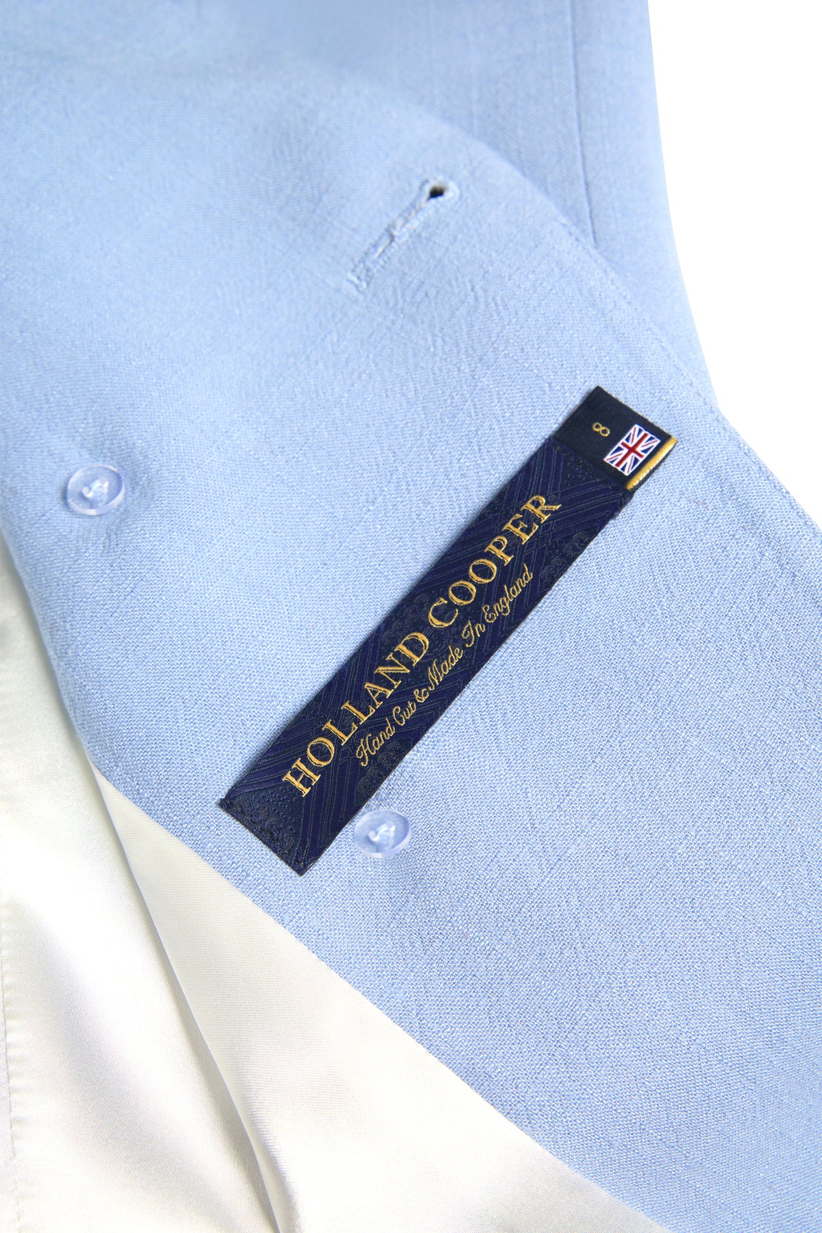 Knightsbridge Blazer (Ice Blue Linen)