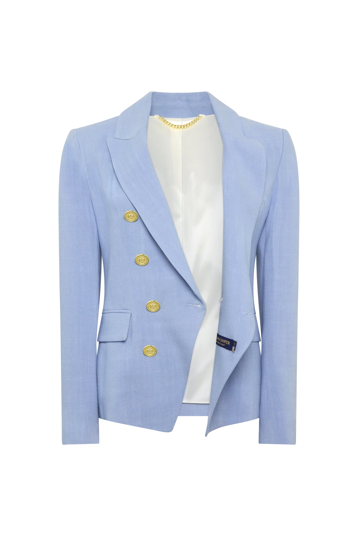 Knightsbridge Blazer (Ice Blue Linen)