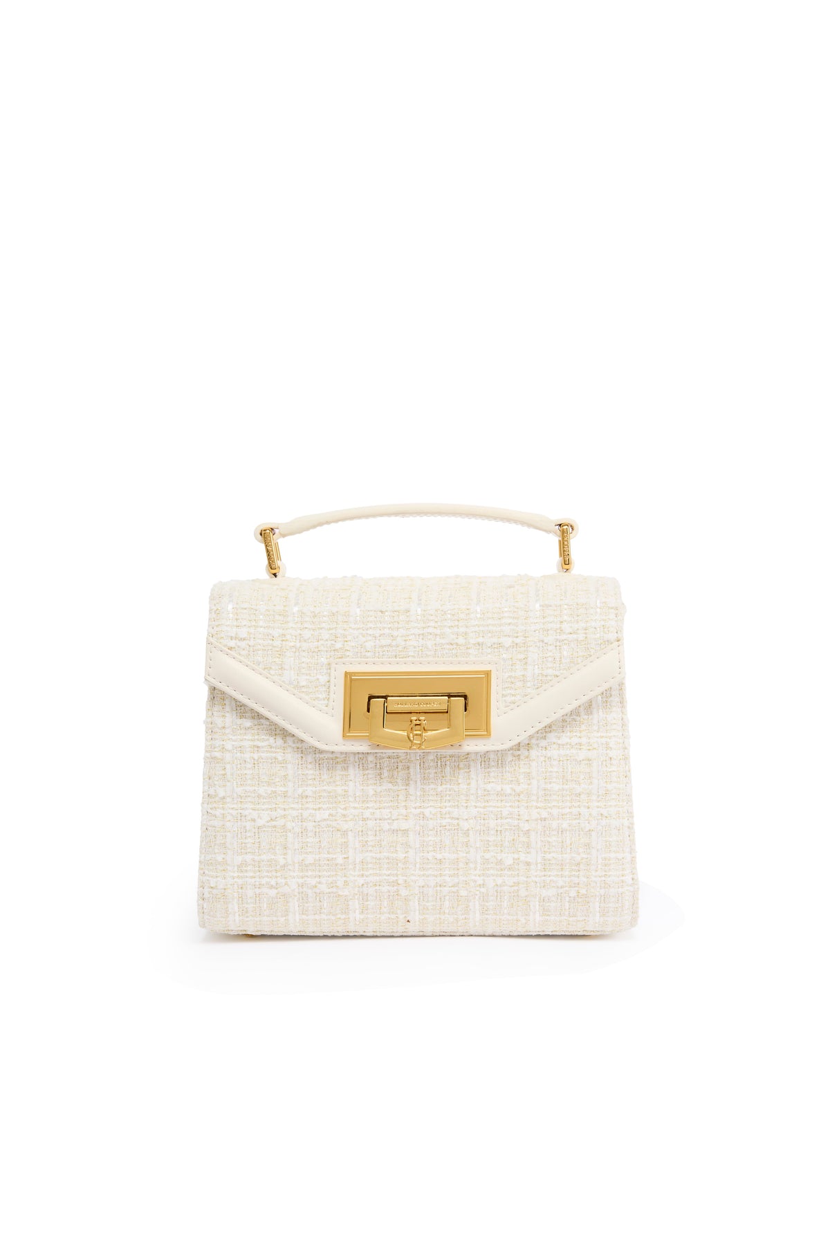Mini Cheltenham Bag (Cream Boucle)