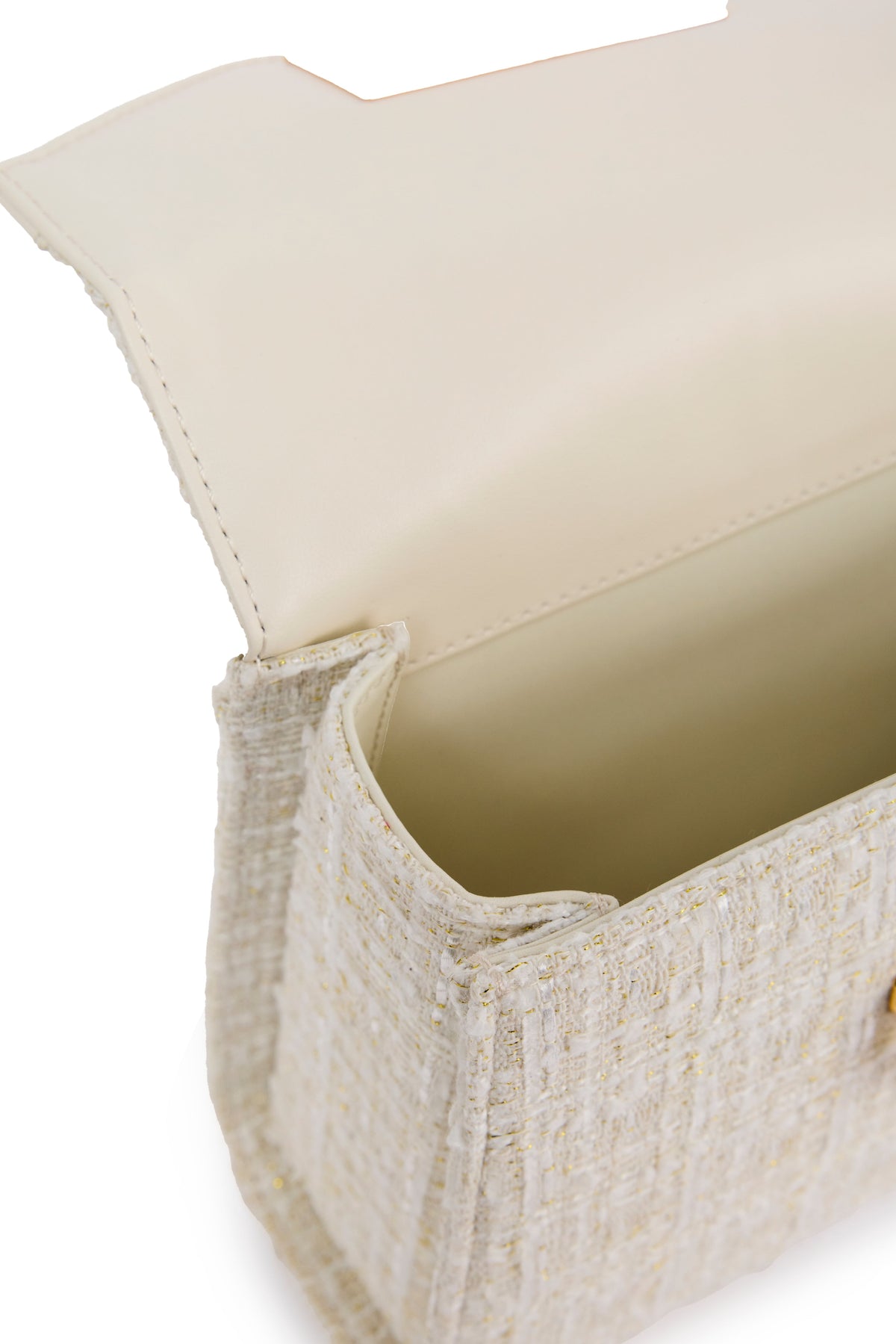 Mini Cheltenham Bag (Cream Boucle)