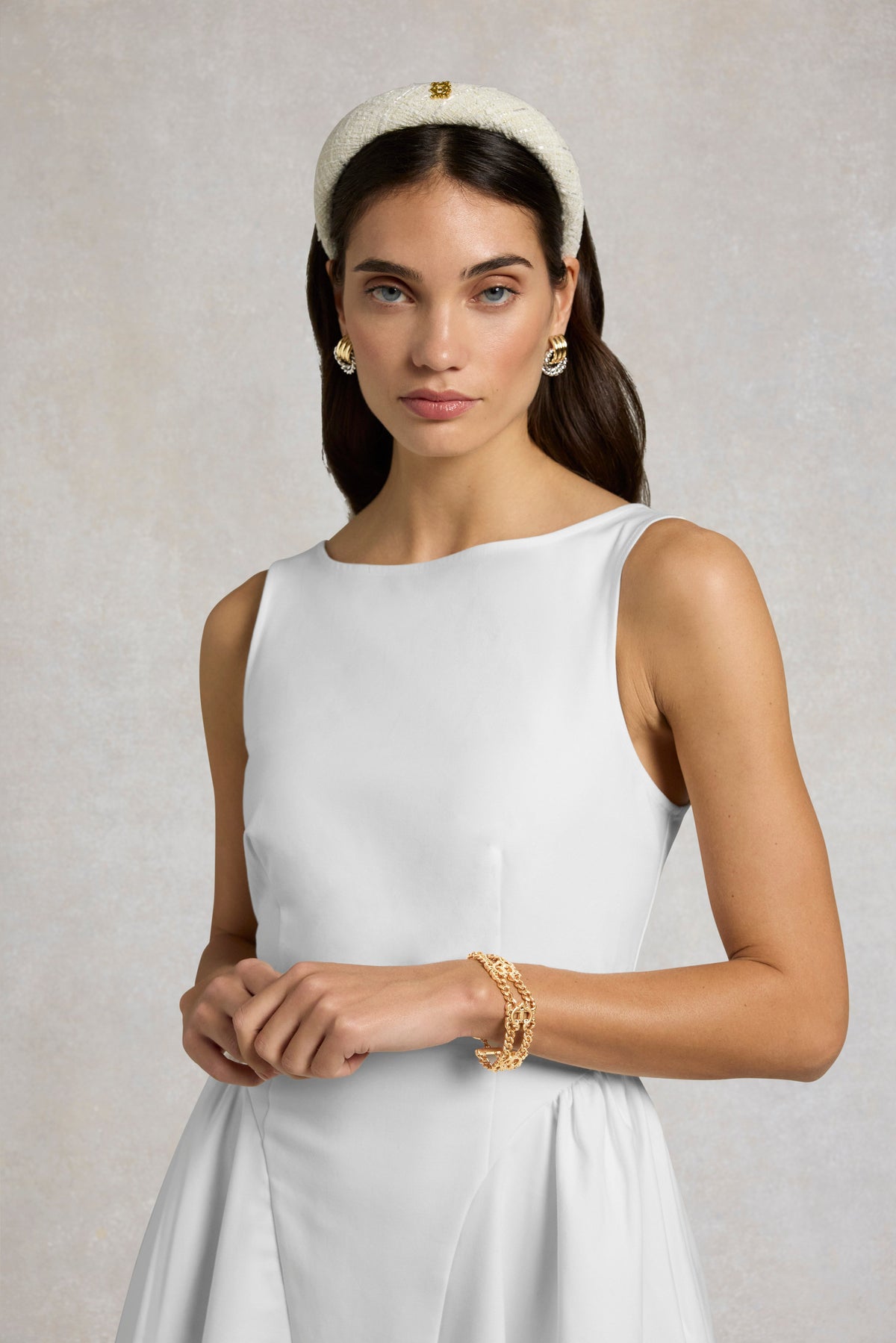 HC Double Chain Bracelet (Vintage Gold)