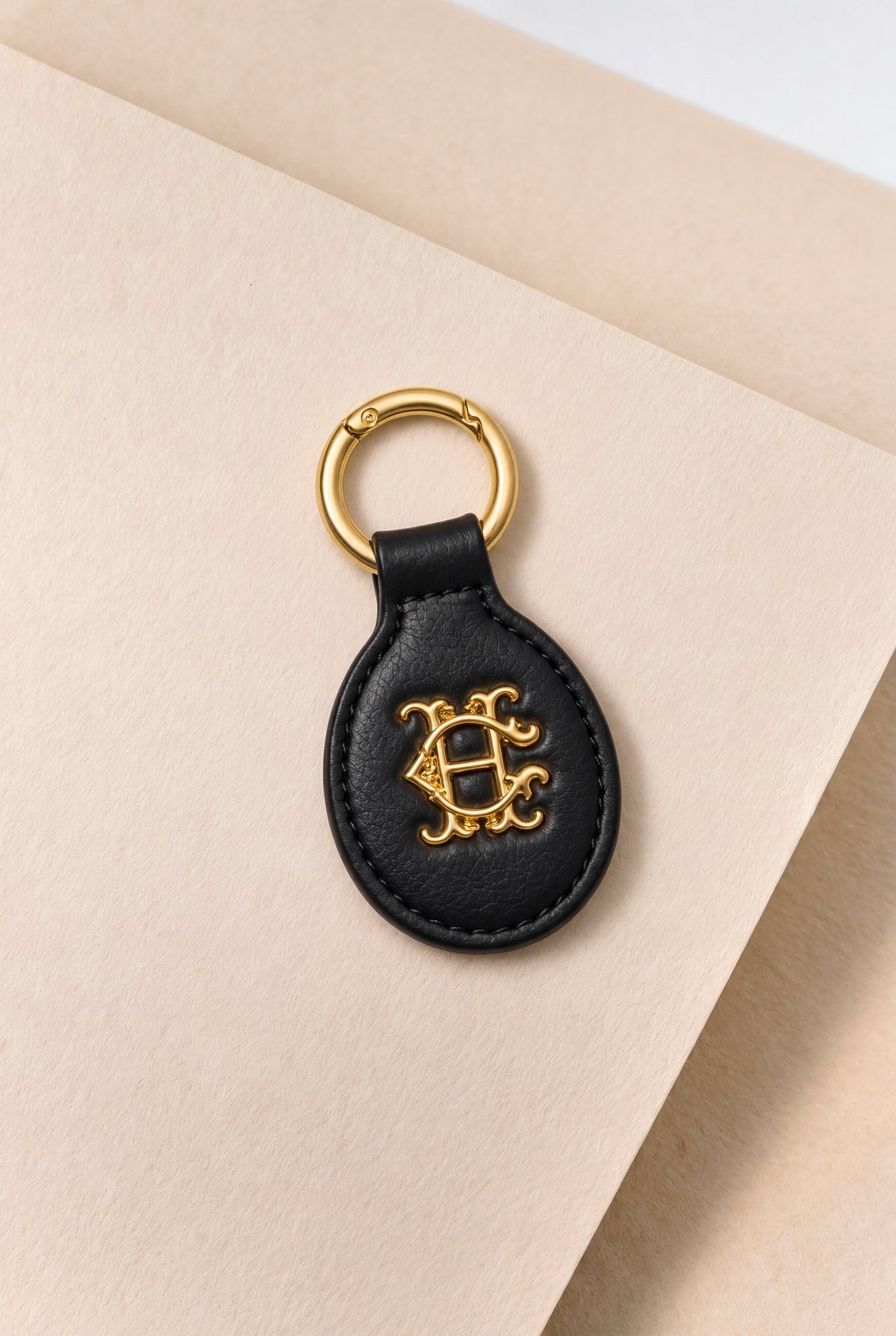Heraldic HC Key Ring (Black)