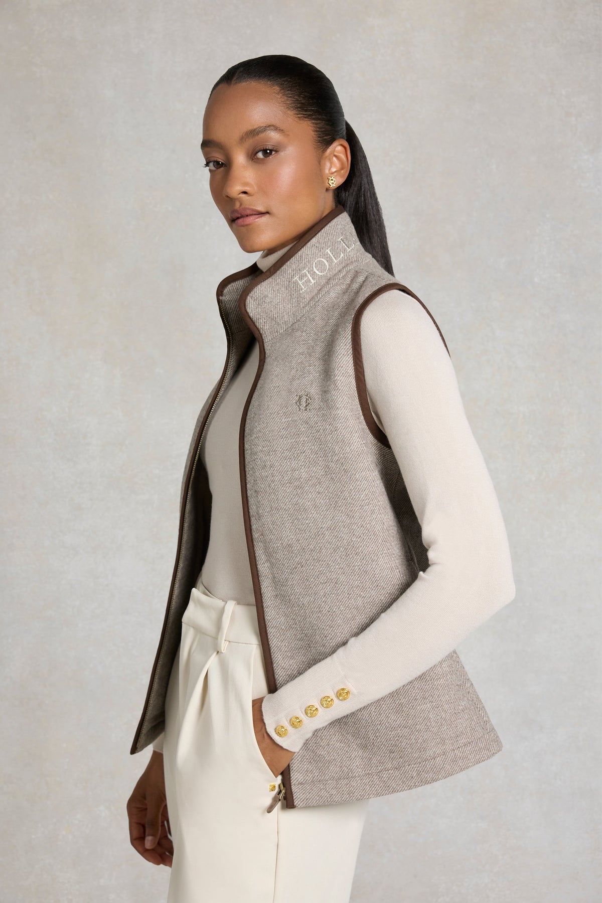 Hillford Country Gilet (Sahara Twill)