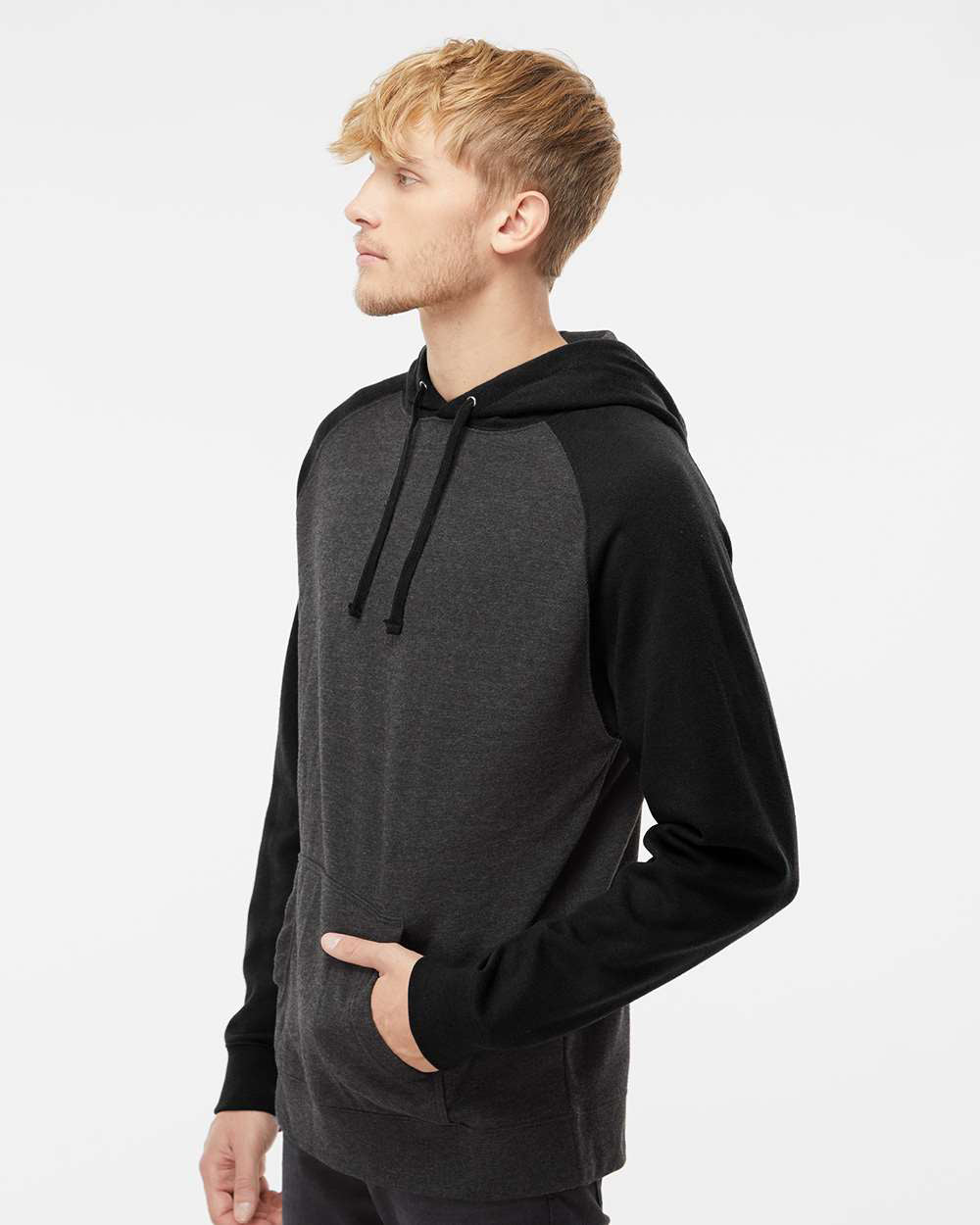 Raglan Sleeve Pullover Hood