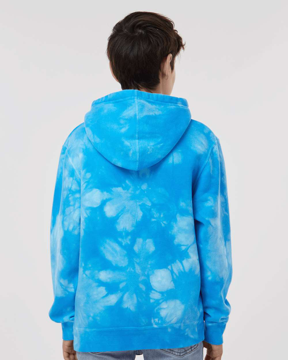 Youth 9oz. Midweight Tie Dye Pullover Hood