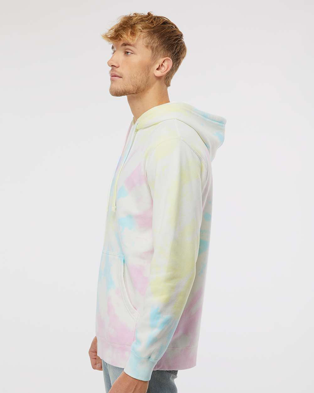 9oz. Unisex Midweight Tie Dye Pullover Hood