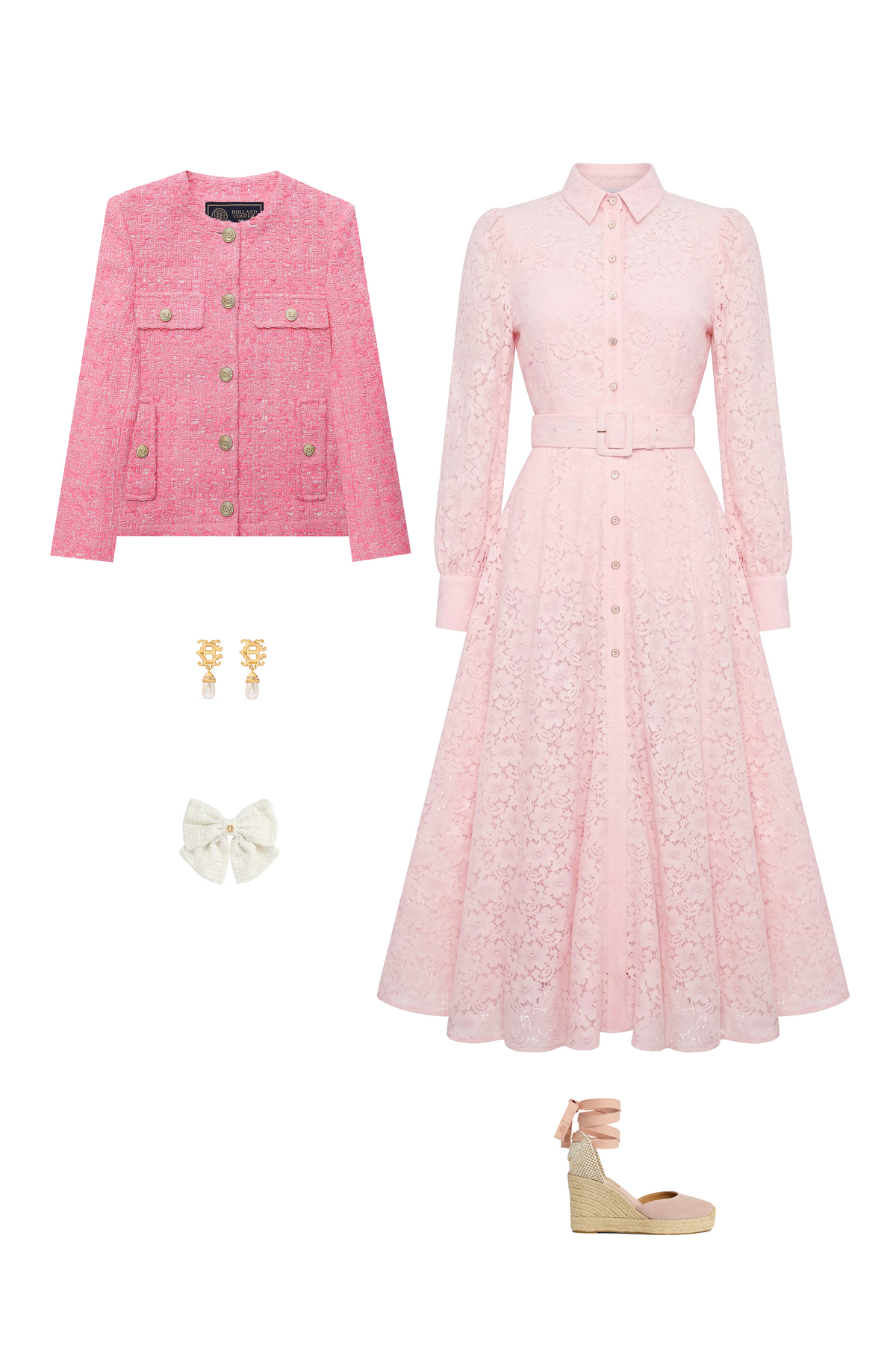 The Chelsea Flower Show Iona Lace Dress Look